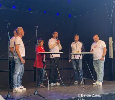 Diskussion zur Zukunft des Eishockeys am Pferdeturm anlässlich des Fanmarschs am 25. September 2026